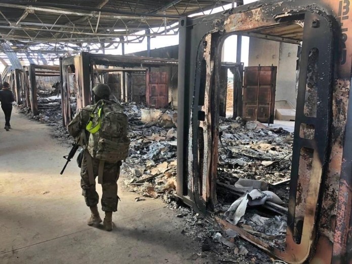 به‌ وێنه‌.. دیمه‌نی بنكه‌ی سه‌ربازی عه‌ین ئه‌سه‌د دوای مووشه‌كبارانه‌كه‌ی ئێران